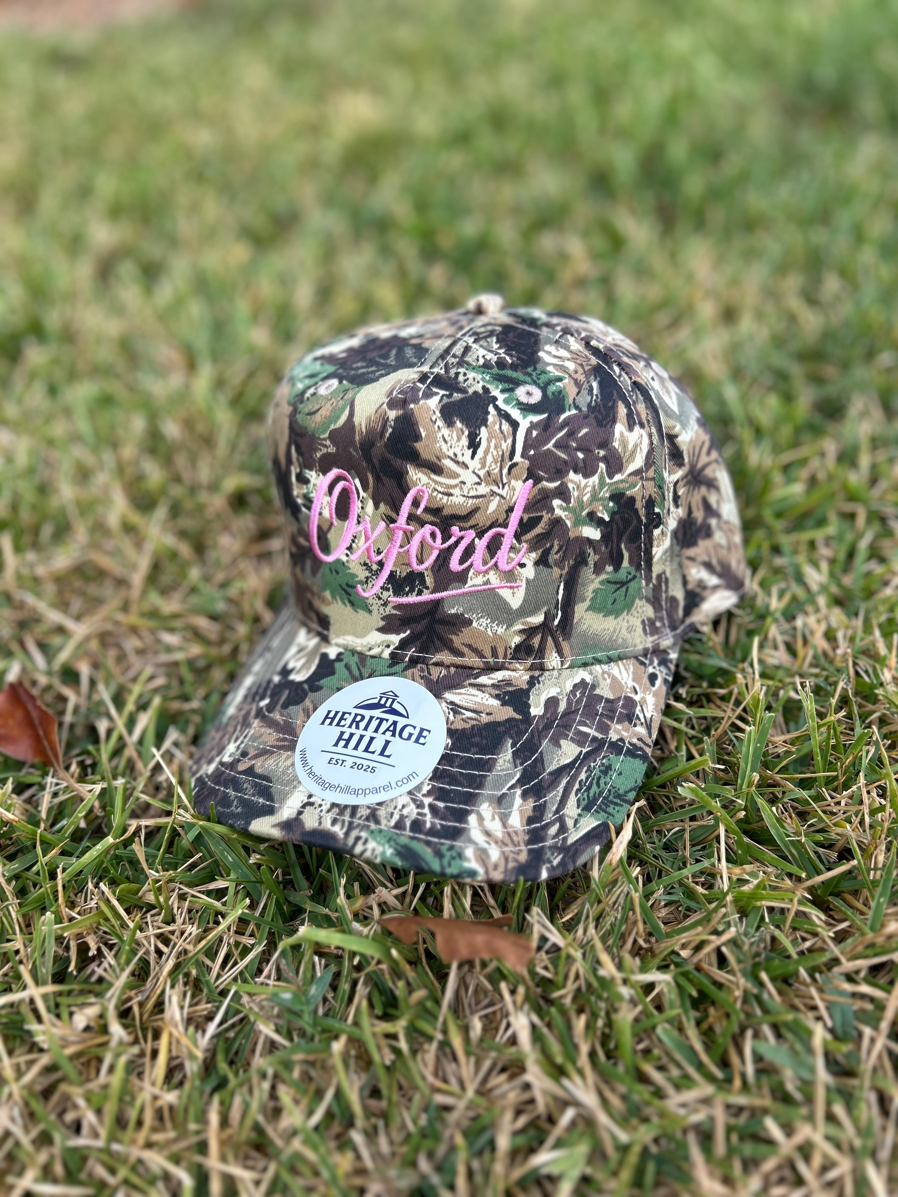 Oxford 5 Panel Hat | Camo